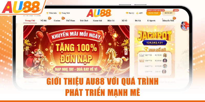 Giới thiệu AU88 với quá trình phát triển mạnh mẽ